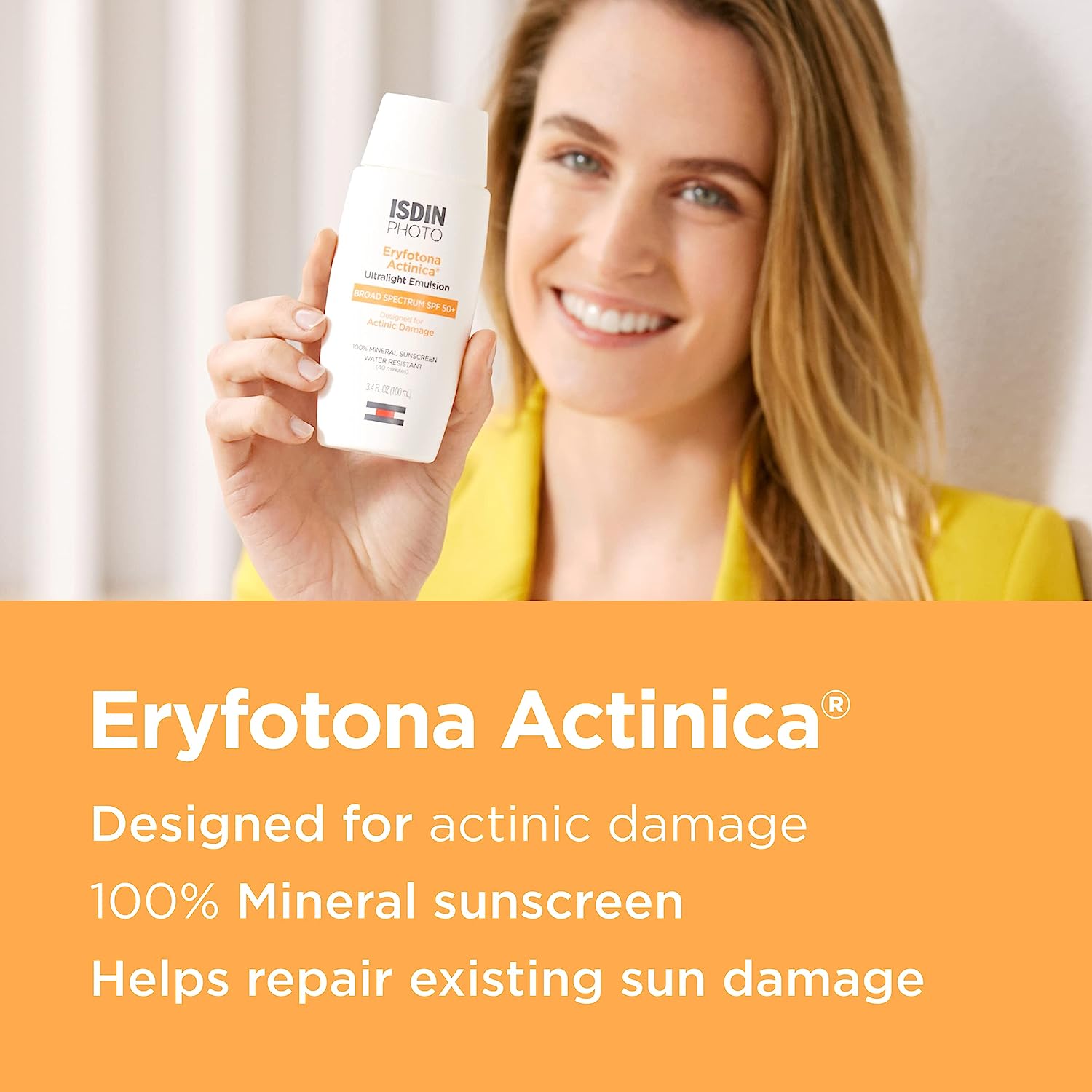کرم ضد آفتاب امولسیون ایزدین مدل ISDIN Eryfotona Actinica - ارسال 15 الی 20 روز کاری