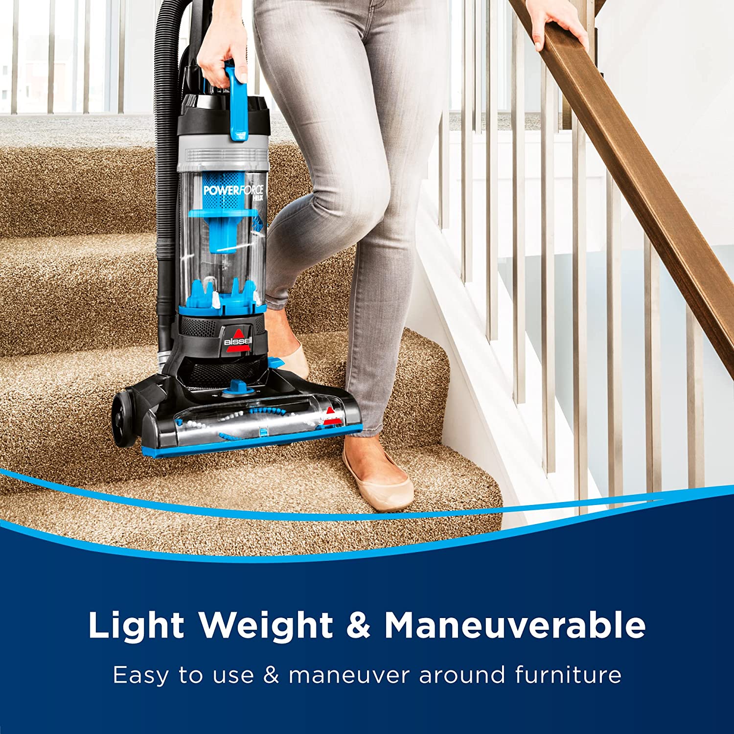 مشخصات جاروبرقی بیسل BISSELL I Powerforce Helix (2111E) Bagless Vacuum