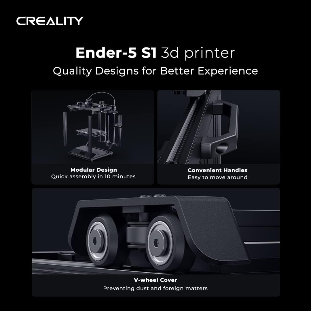 پرینتر سه بعدی مدل SUNNEEN Original Ender 5 S1 3D - ارسال 15 الی 20 روز کاری