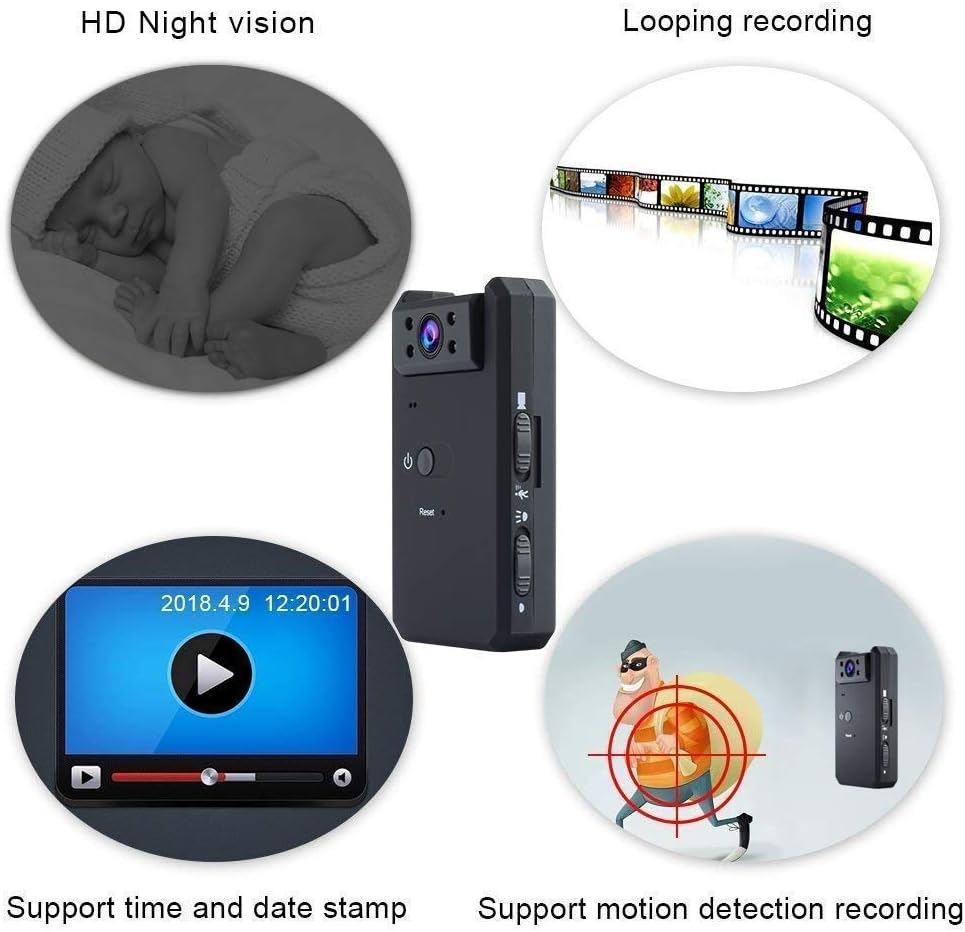 مینی دوربین امنیتی دید در شب مدل Micro WIFI DV Mini CCTV - ارسال 20 الی 25 روز کاری