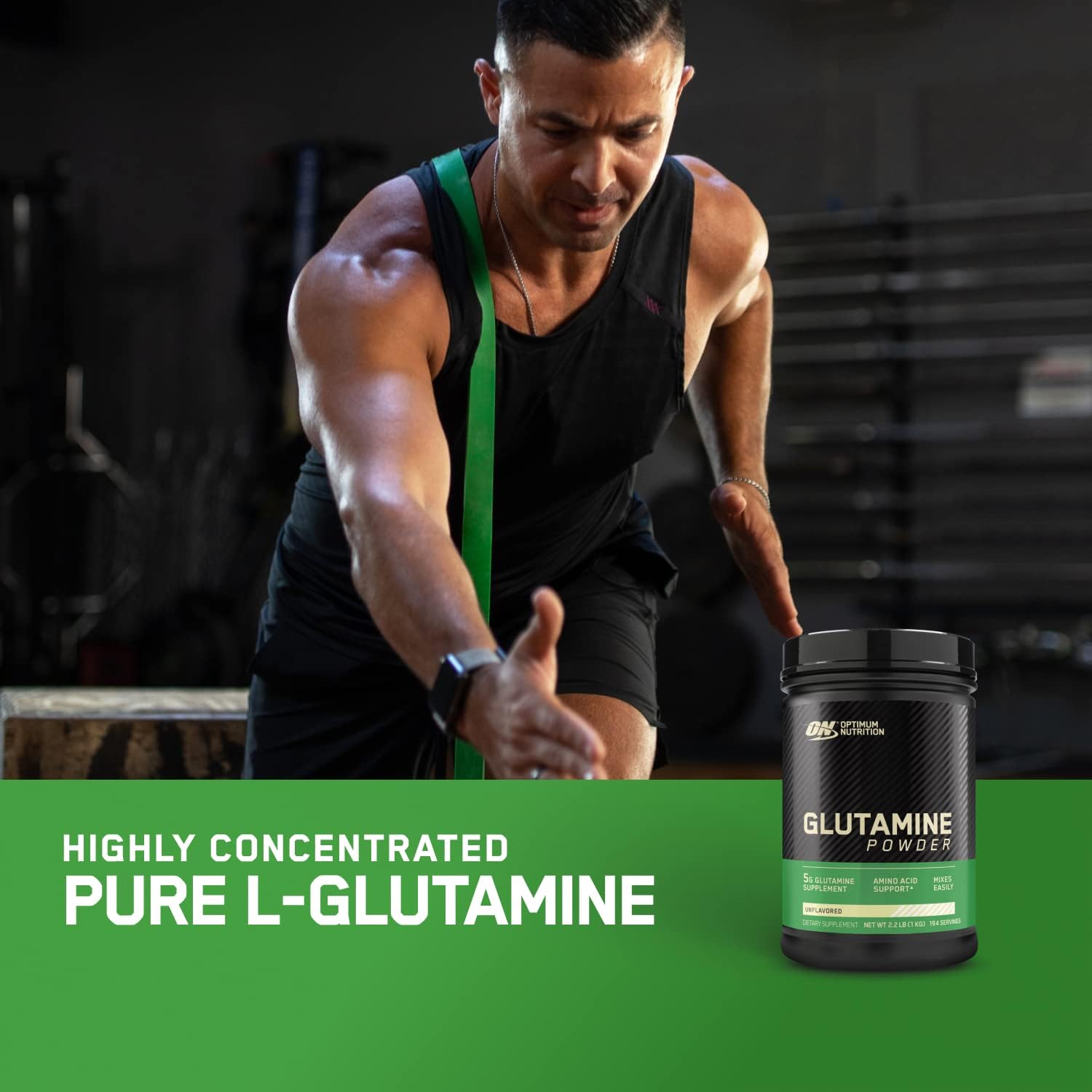 پودر ریکاوری عضله ال گلوتامین اپتیموم اورجینال مدل Optimum Nutrition L-Glutamine - ارسال 10 الی 15 روز کاری