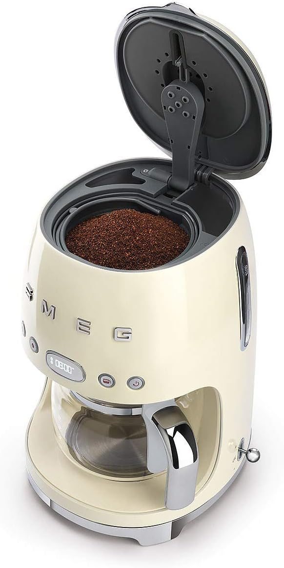 قهوه ساز 10 فنجانی قطره ای اسمگ Smeg مدل DCF02CRUK - ارسال 10 الی 15 روز کاری