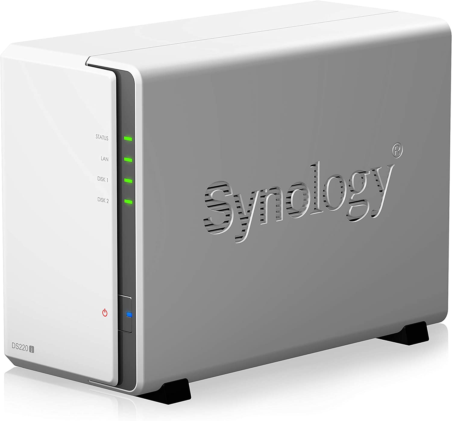 ذخیره ساز تحت شبکه برند Synology مدل  DS220j (Diskless) - ارسال 15 الی 20 روز کاری