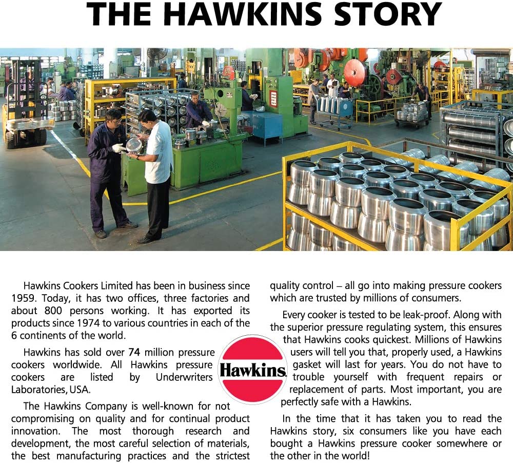 زودپز هاوکینز  5 لیتری مدل  Hawkins CB50A - ارسال ۱۰ الی ۱۵ روز کاری