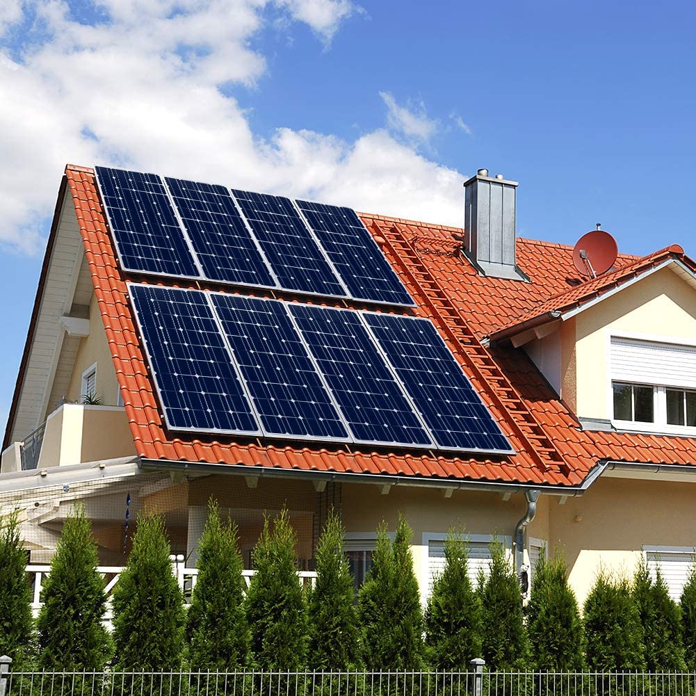 پنل خورشیدی کوچک خانگی مدل DOKIO Solar Panel 100w 18v - ارسال 10 الی 15 روز کاری