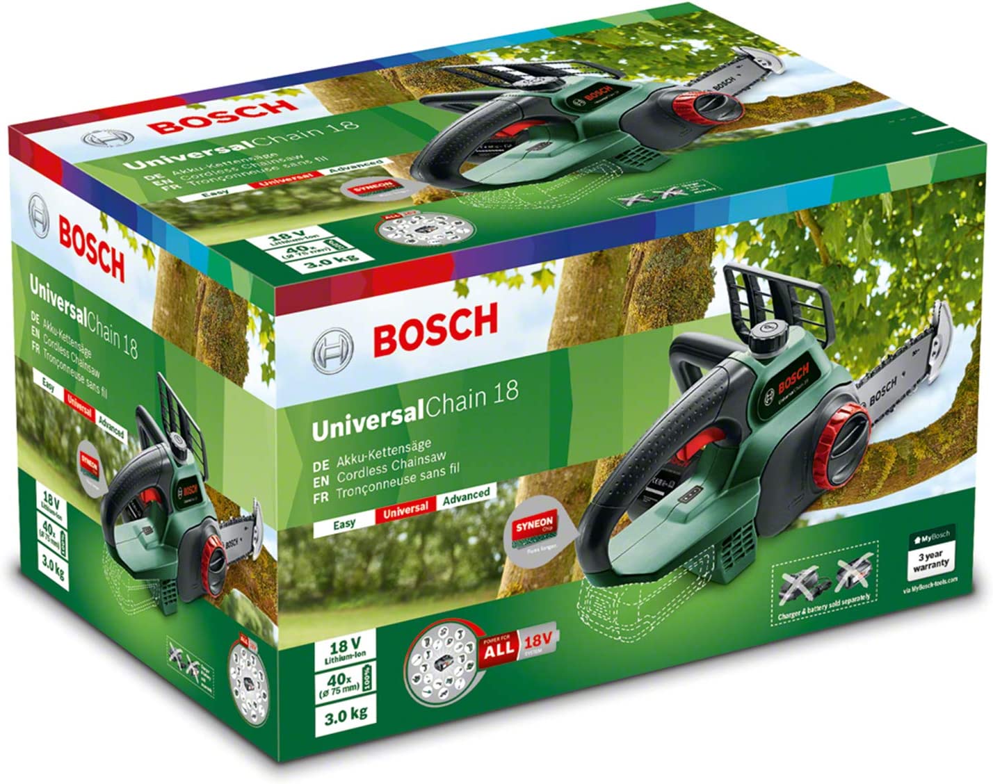 اره زنجیری شارژی بوش مدل Bosch 06008B8001 - ارسال ۱۰ الی ۱۵ روز کاری