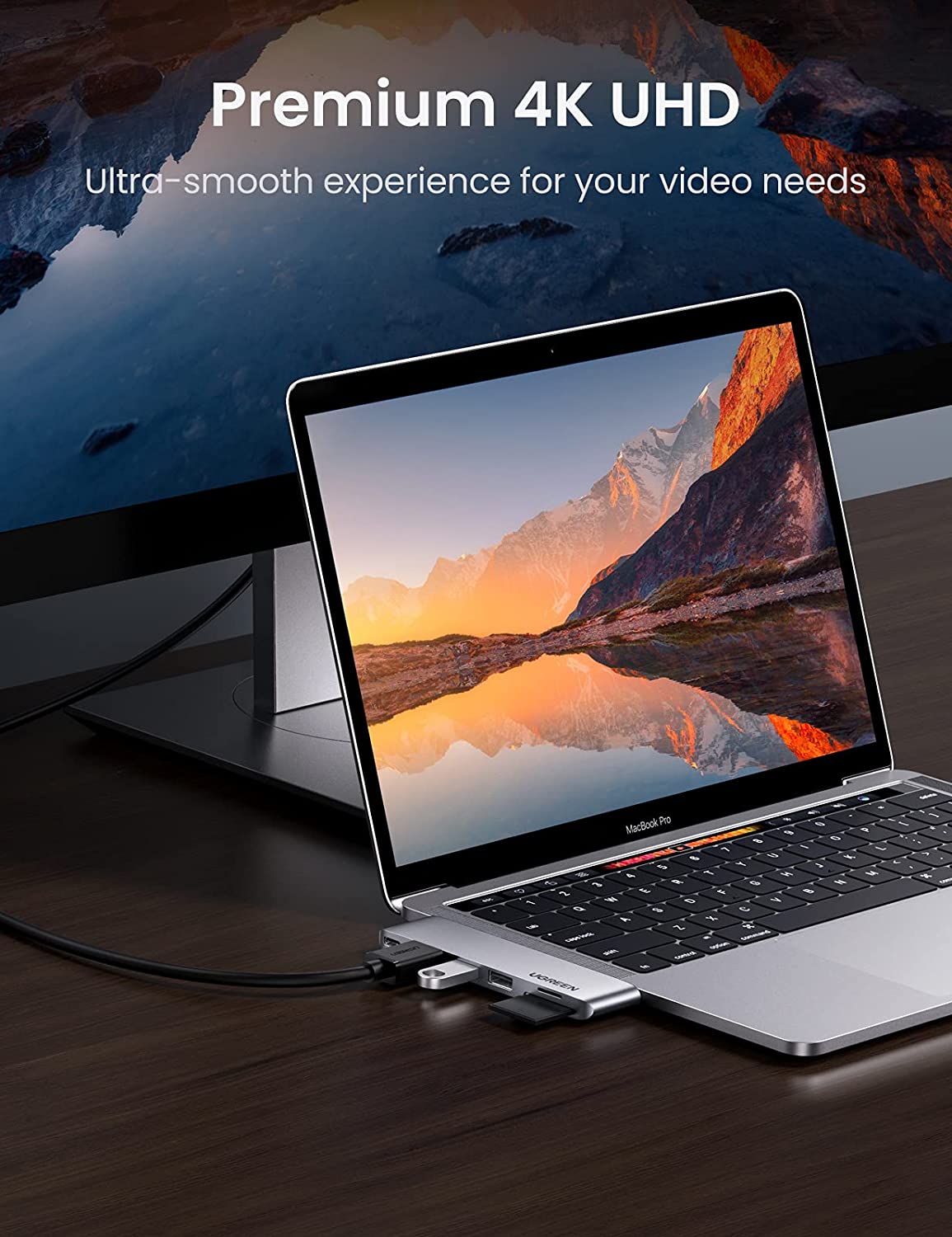 هاب 6 پورت مدل UGREEN USB C Hub for MacBook - ارسال 10 الی 15 روز کاری