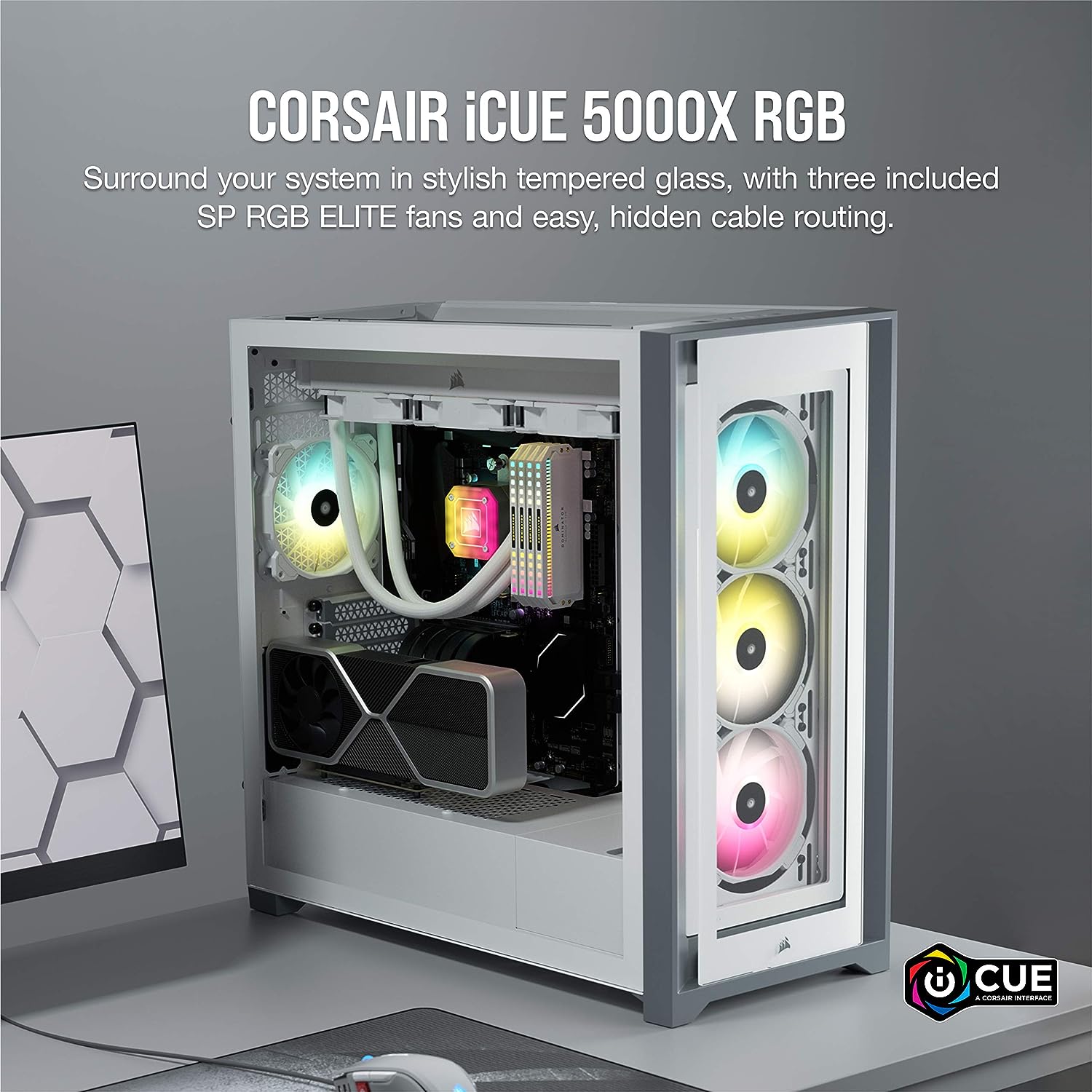 کیس مدل Corsair Icue 5000X Rgb - ارسال 10 الی 15 روز کاری