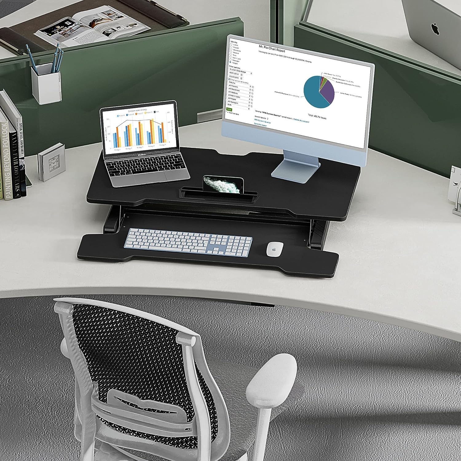 میز ایستاده مدل FENGE Adjustable Standing Desk - ارسال 10 الی 15 روز کاری
