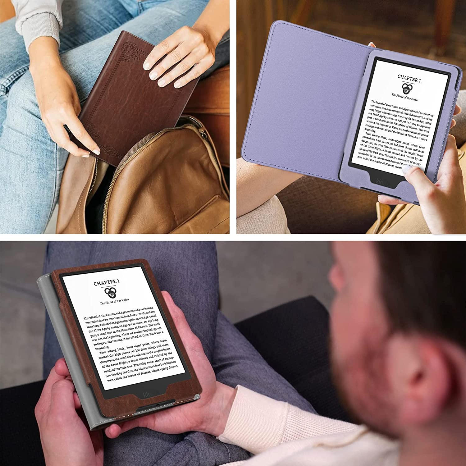 کاور کتاب خوان Fintie Folio مدل Kindle 2022 - ارسال ۱۰ الی ۱۵ روز کاری
