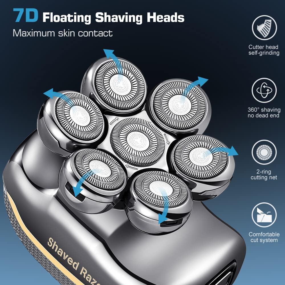 ریش تراش رسین RESCIEN مدل Shaver 7D - ارسال ۱۰ الی ۱۵ روز کاری