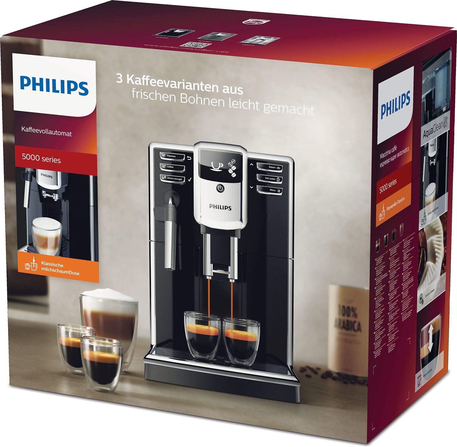 قهوه ساز تمام اتوماتیک فیلیپس مدل Philips 5000 series EP5310/10 - ارسال 15 الی 20 روز کاری