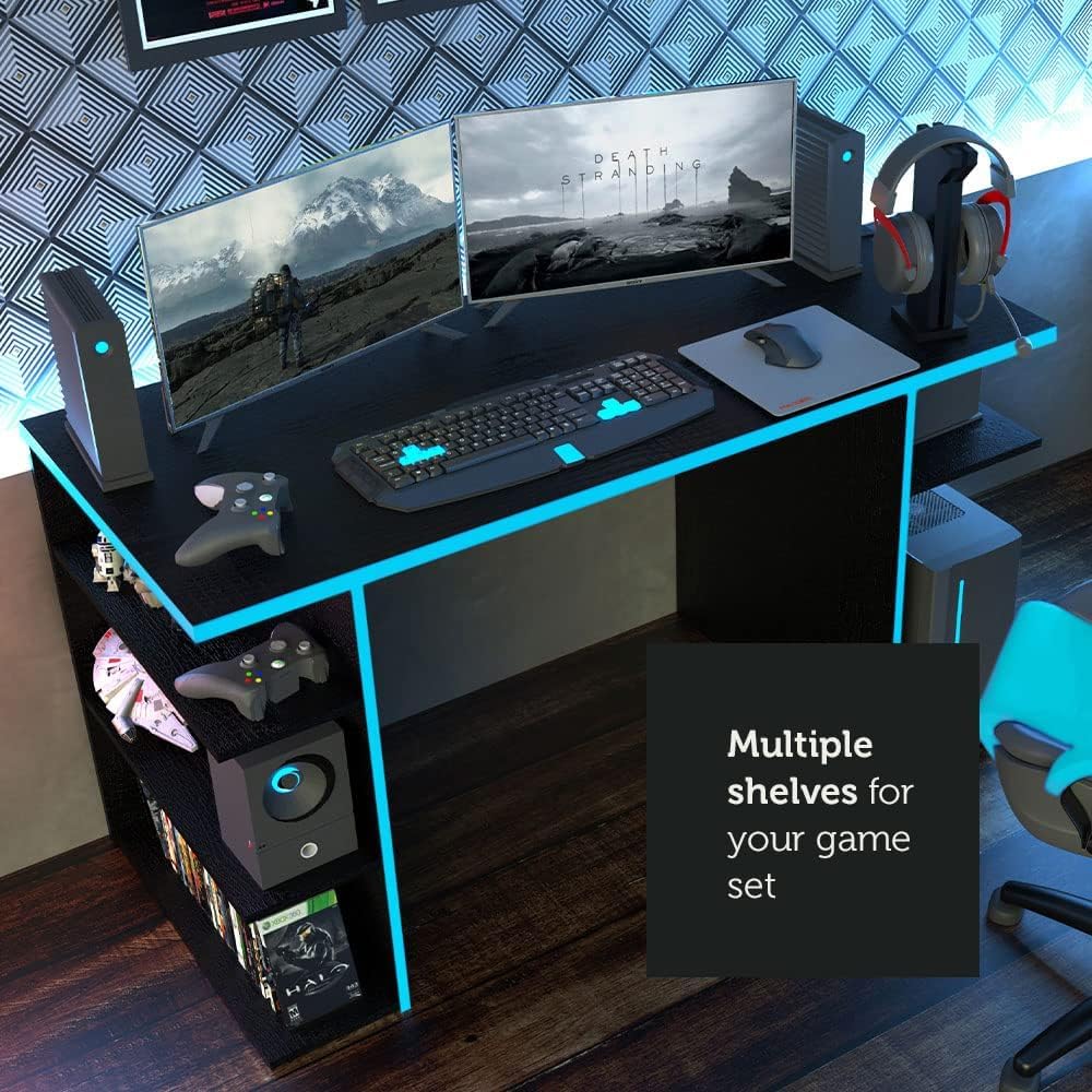 میز گیمینگ و اداری مدل MADESA Gaming Computer Desk - ارسال ۱۰ الی ۱۵ روز کاری