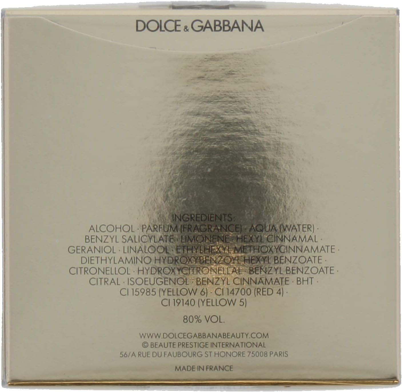 ادکلن زنانه دولچه گابانا مدل The One by Dolce  Gabbana 75 ml - ارسال 10 الی 15 روز کاری