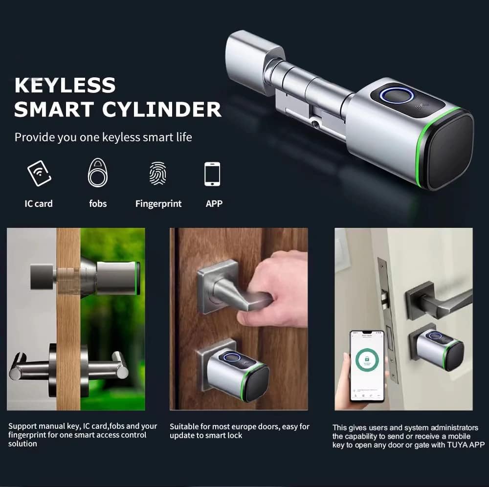 قفل درب هوشمند مدل Keyless Smart Lock - ارسال ۱۰ الی ۱۵ روز کاری