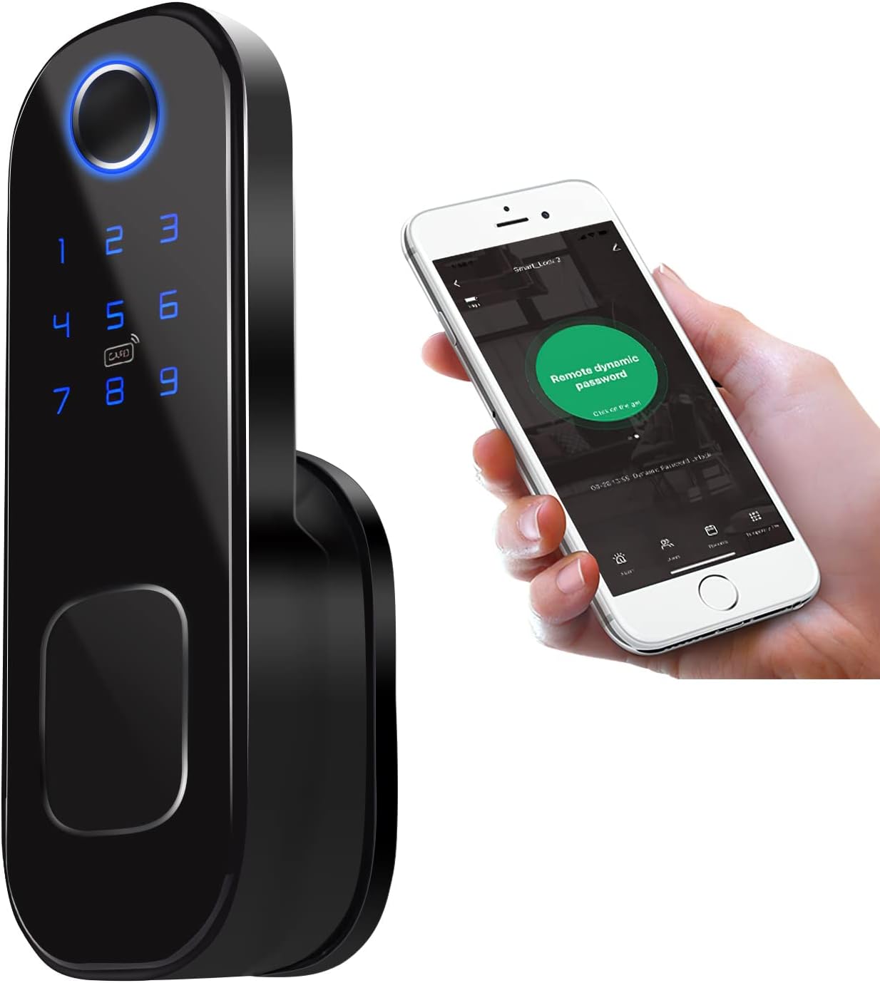 قفل درب هوشمند مدل Onnoi Fingerprint Door - ارسال ۱۰ الی ۱۵ روز کاری