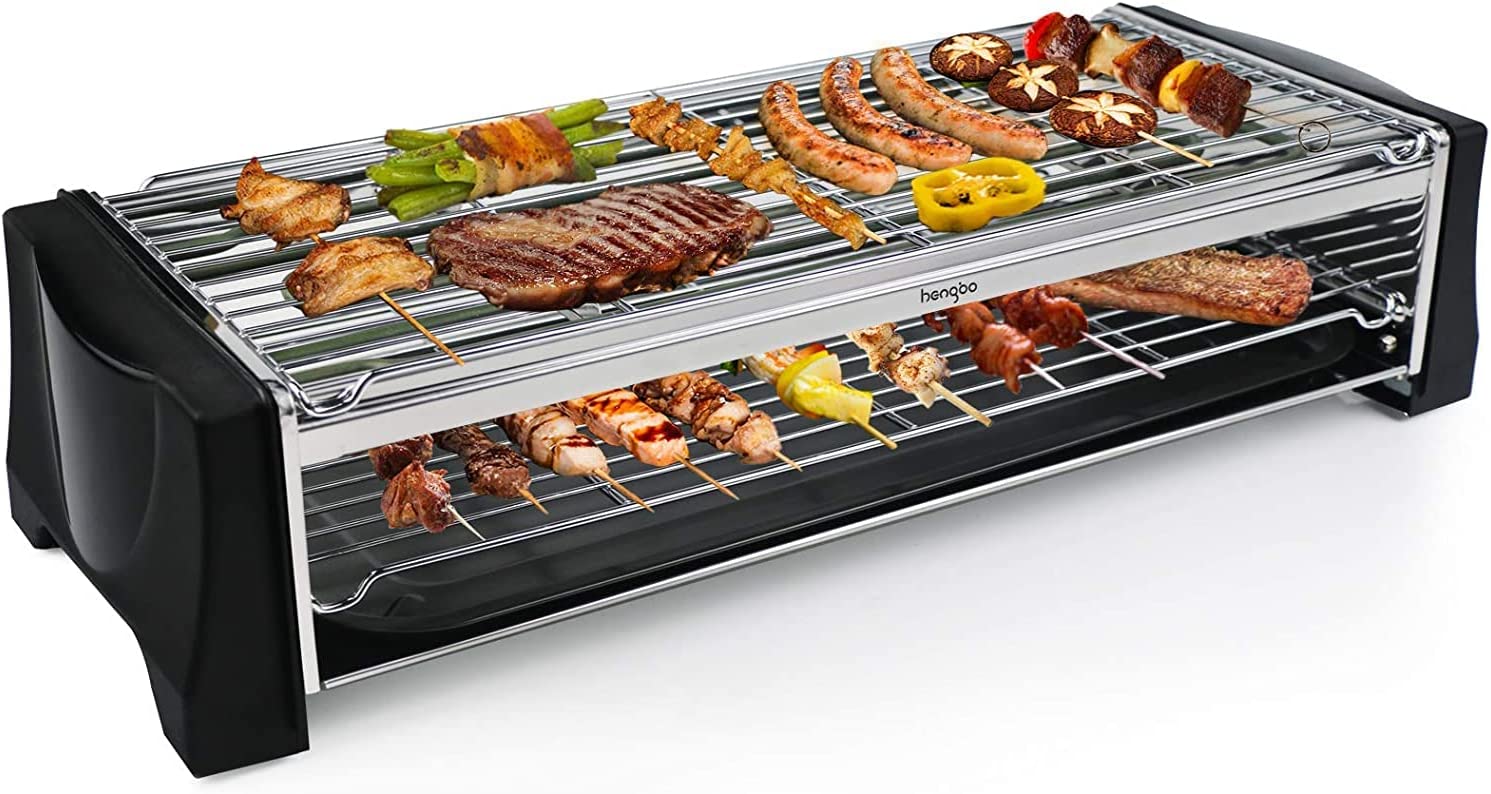 کباب پز مدل Electric Smokeless Barbecues Grill - ارسال ۱۰ الی ۱۵ روز کاری