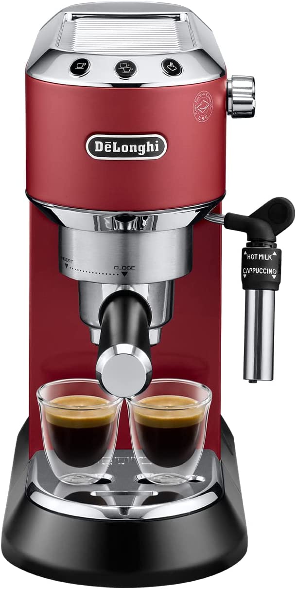 قهوه ساز برند DeLonghi مدل Ec685.R  رنگ قرمز - ارسال ۱۰ الی ۱۵ روز کاری