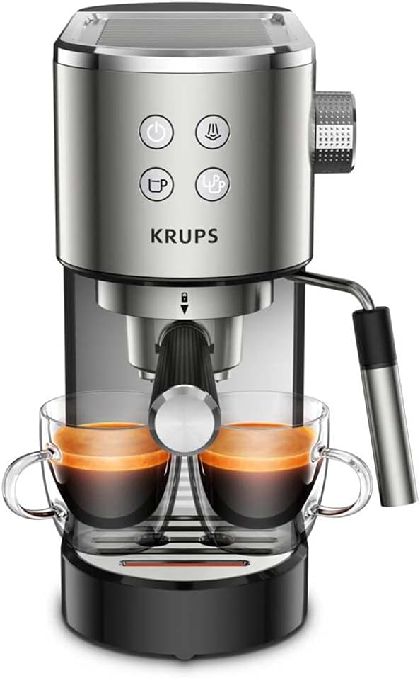 اسپرسو و قهوه ساز اتوماتیک 15 بار کروپس مدل KRUPS XP442C40 - ارسال 10 الی 15 روز کاری