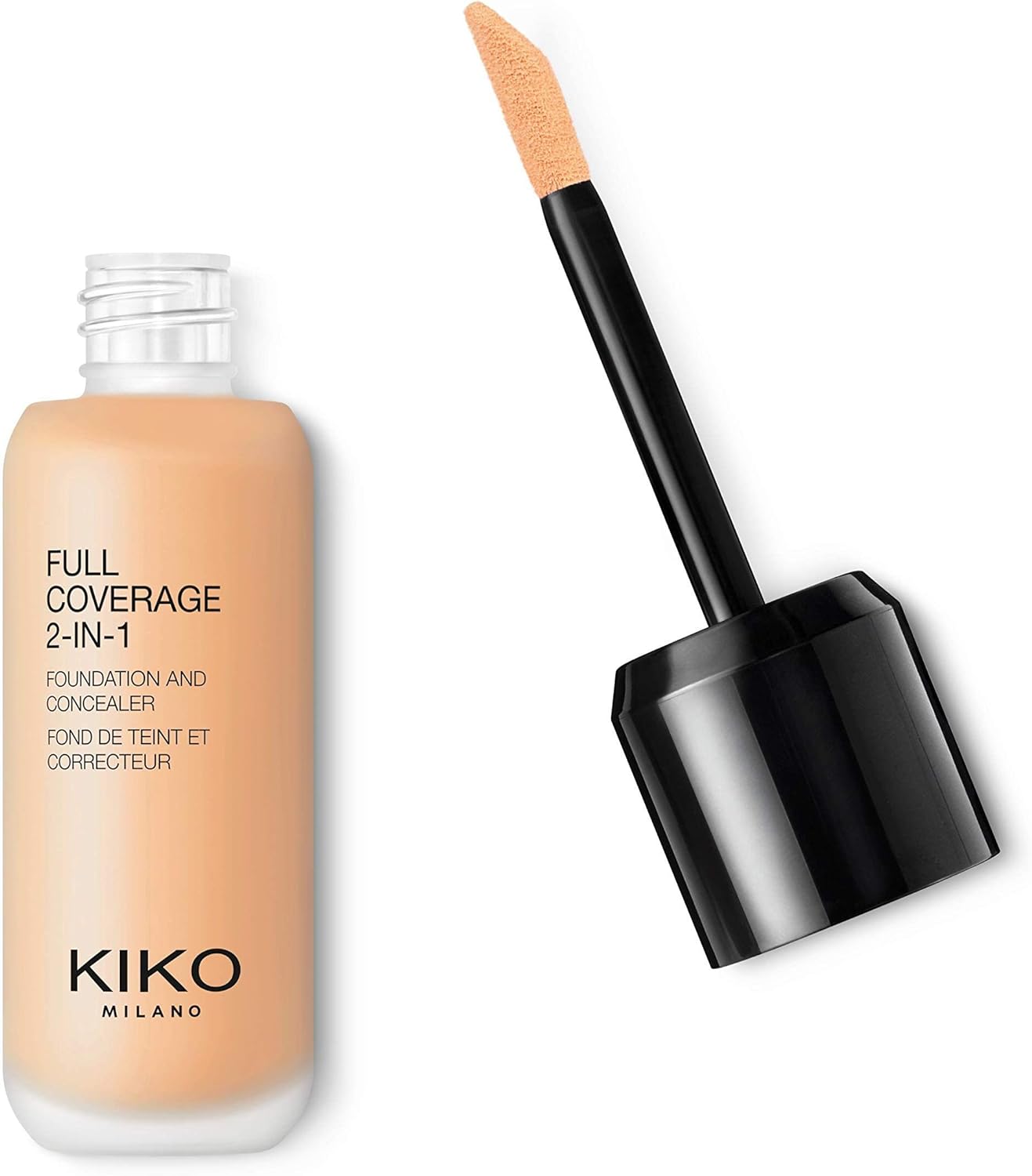 کرم پودر و کانسیلر کیکو میلانو مدل KIKO Milano Full Coverage - ارسال 10 الی 15 روز کاری