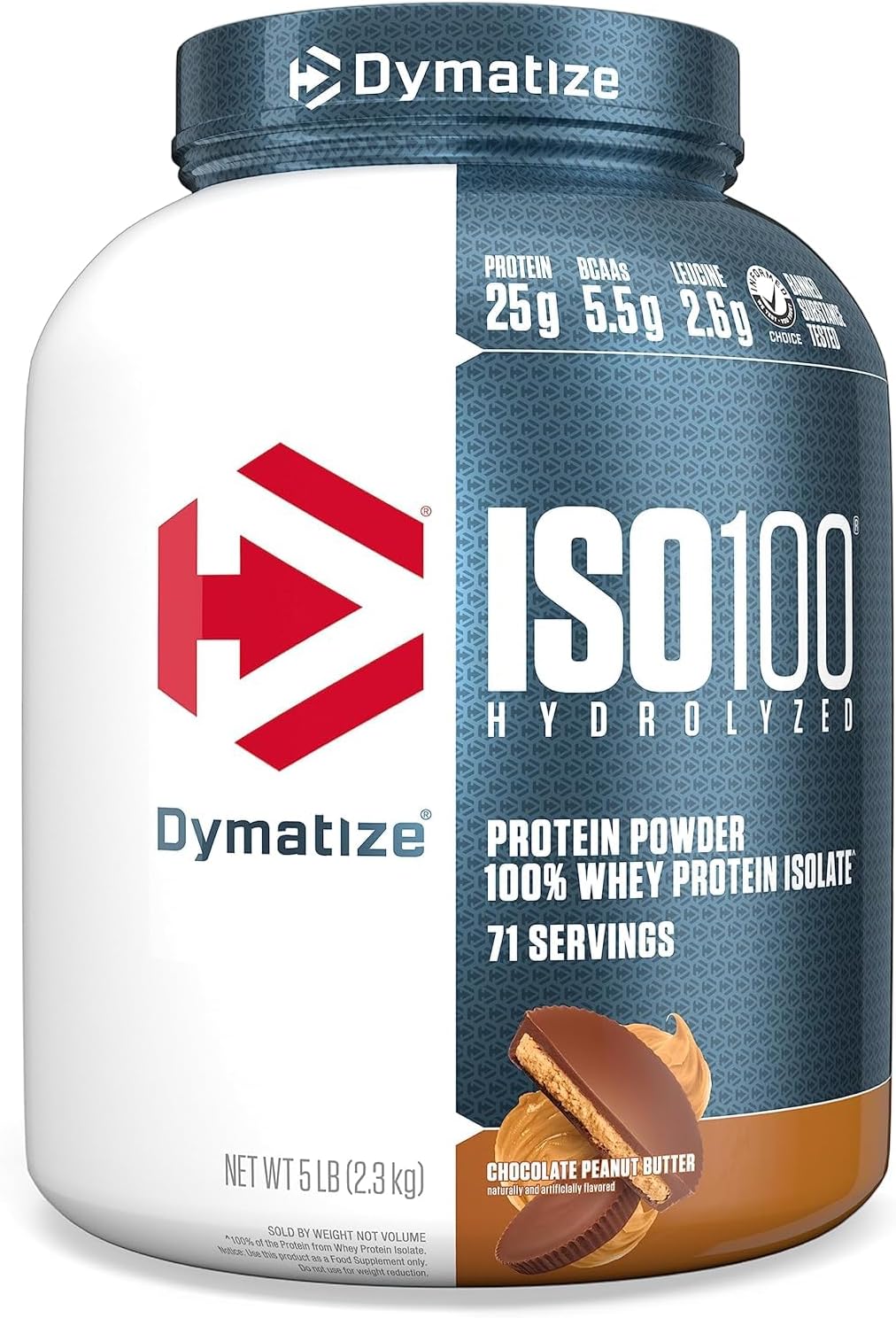 پودر پروتئین وی ایزوله دایماتیز مدل Dymatize ISO 100 Chocolate - ارسال 10 الی 15 روز کاری