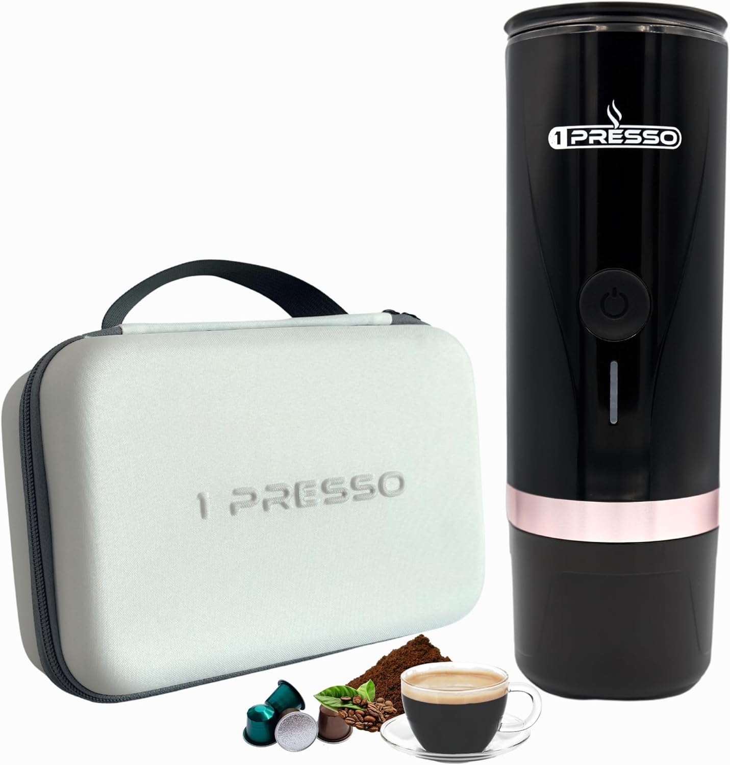 قهوه ساز قابل حمل ماشین مدل 1Presso Portable Espresso - ارسال 10 الی 15 روز کاری