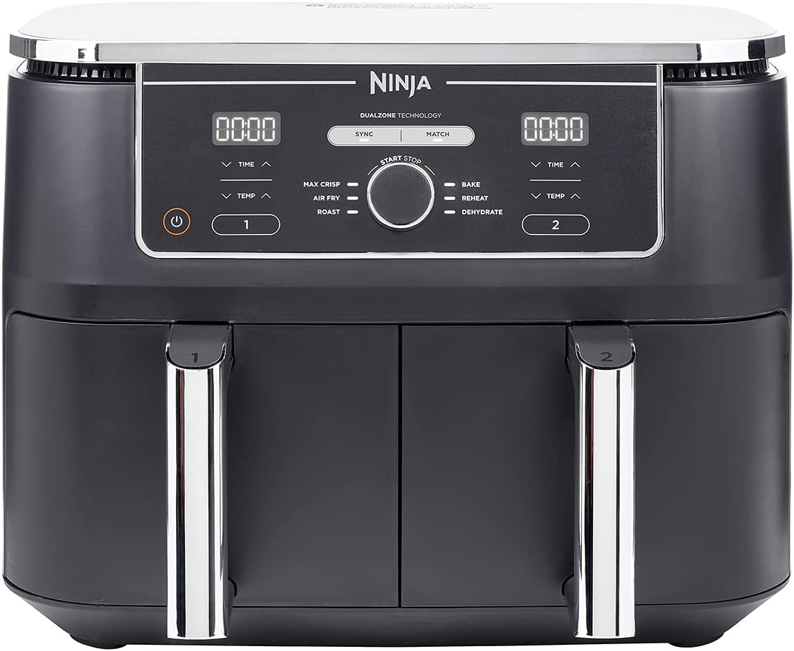 سرخ کن نینجا مدل Ninja Foodi Max Dual Zone Air Fryer AF400ME- ارسال 10 الی 15 روز کاری